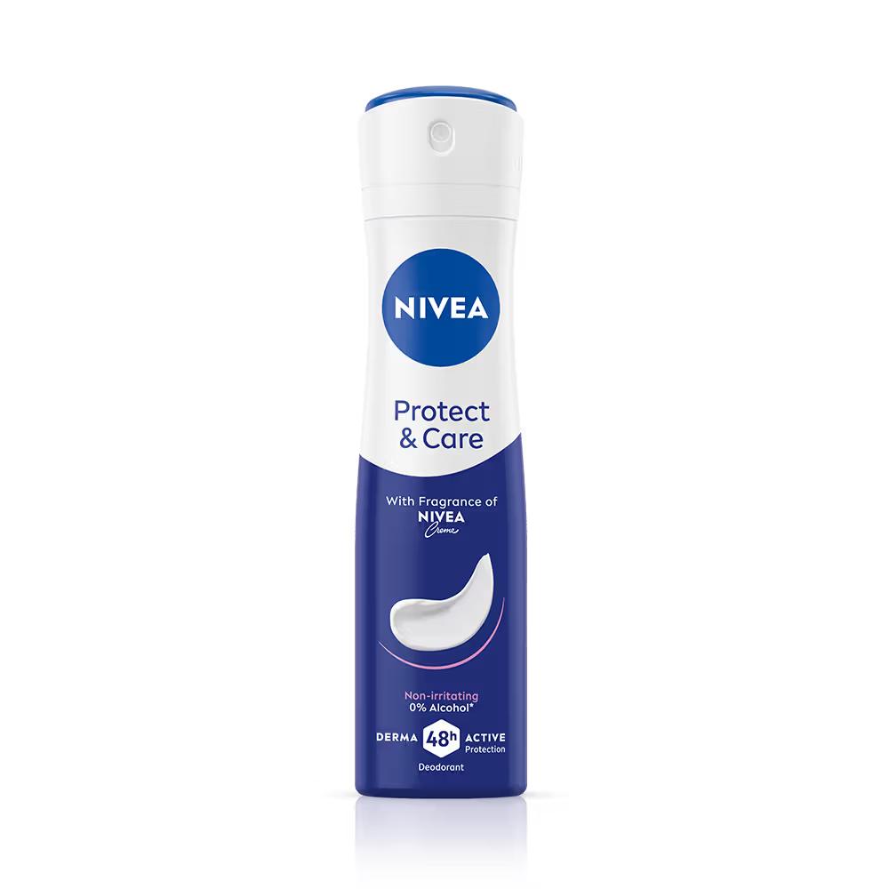 Nivea - Protect & Care - Creme Fragrance-Non-Irritating & 48h Protection - Deodorant