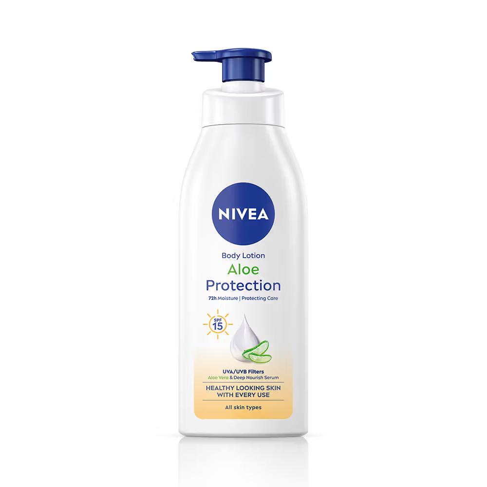 Nivea - Aloe Protection - Sunscreen lotion with SPF 15 - 48H Moisturization