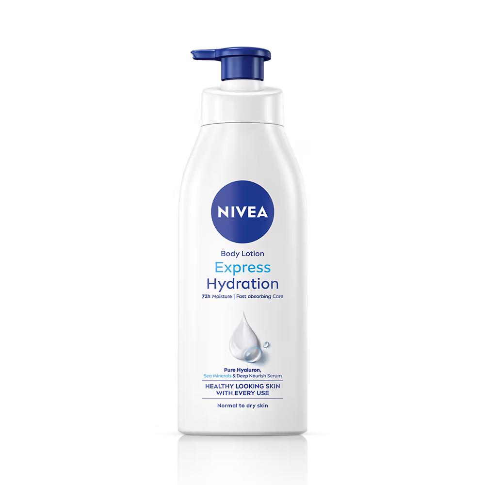 Nivea - Express Hydration - Body Lotion - with Sea Minerals - 5 in 1 Comlete Care for 48H Moisturization