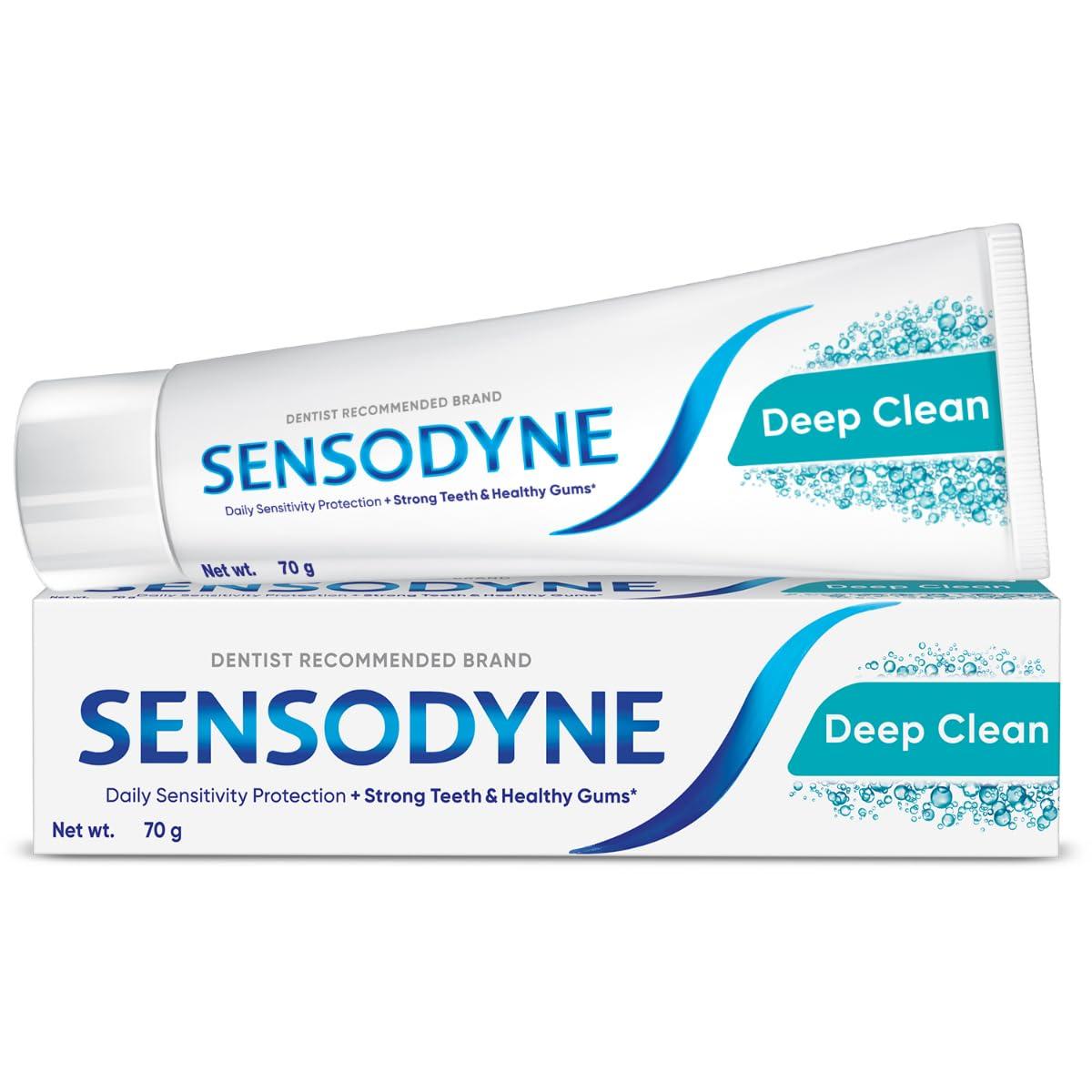 Sensodyne - Deep Clean - Daily Sensitivity Protection-Tooth Paste 