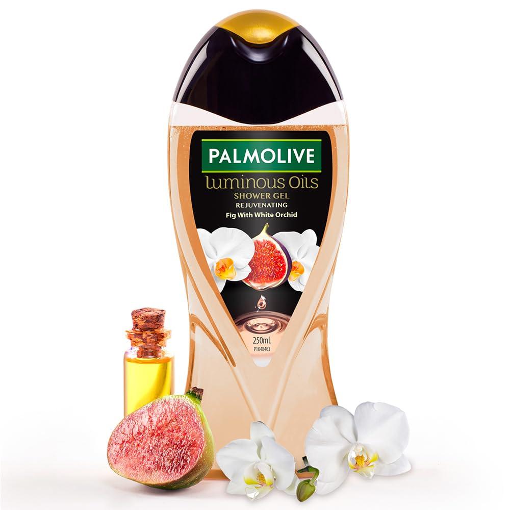 Palmolive - Fig & White Orchid - Luminous Oil - Rejuvenating-Shower Gel
