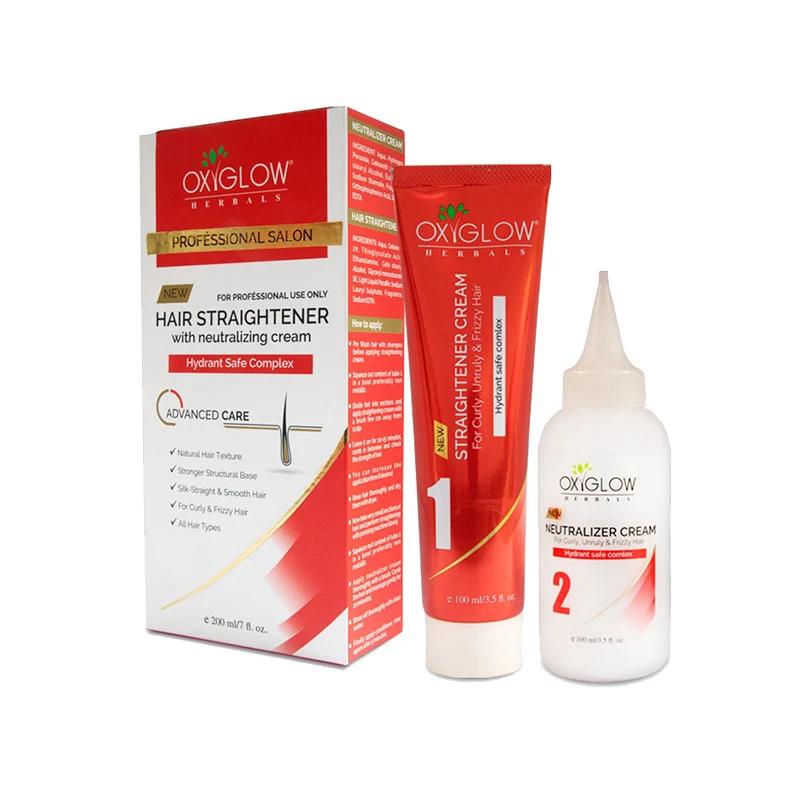 Oxyglow - Hair Straightener - With Neutralizing Cream