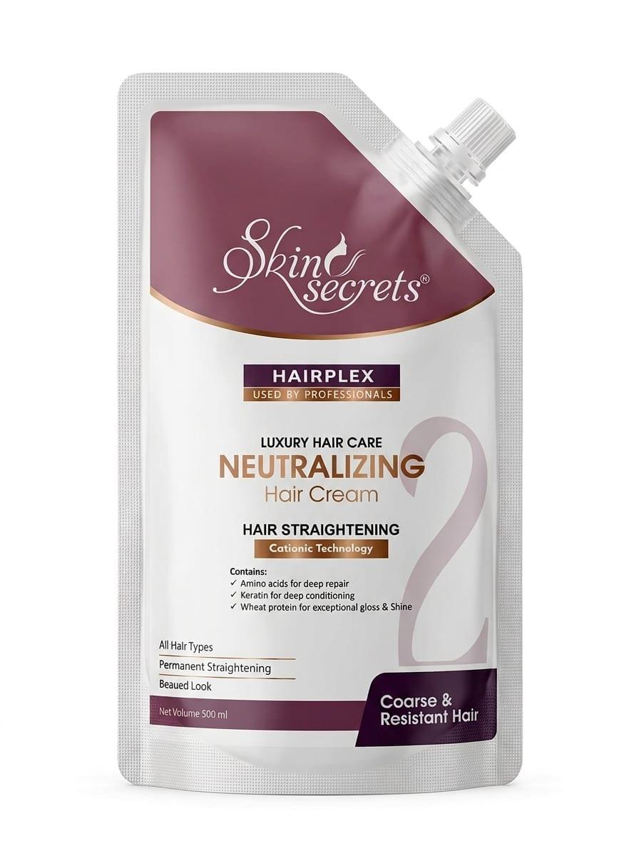 Skin Secrets - Neutralizing - Hair Straightening - Hairplex - Hair Cream