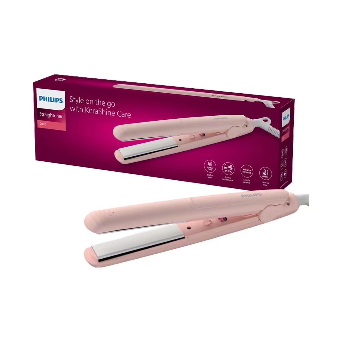 Philips - Hair Straightener with Heat Matt