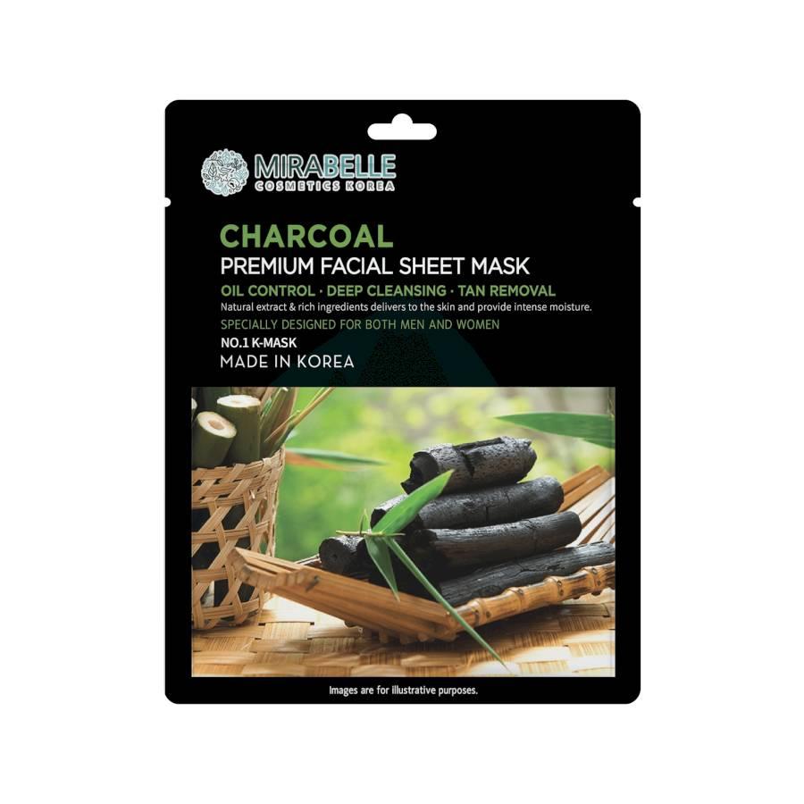 Mirabelle - Charcoal - Sheet Mask