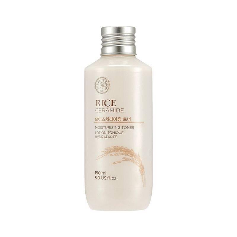 THE FACE SHOP- - Rice & Ceramide - Moisturizing Toner
