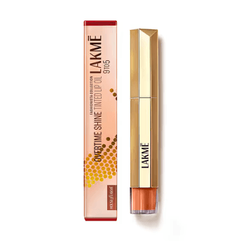 Lakme - 9to5 Overtime Shine Tinted Lip Oil - CORAL CHARM
