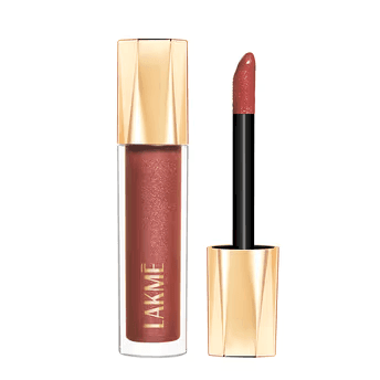Lakme - Glitterati Lip Glaze - Caramel Drizzle