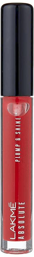Lakme Absolute Plump And Shine Lip Gloss - Red Shine