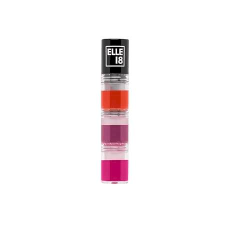 Elle 18 Lit Lip Stack Liquid Lipstick - Prom Night