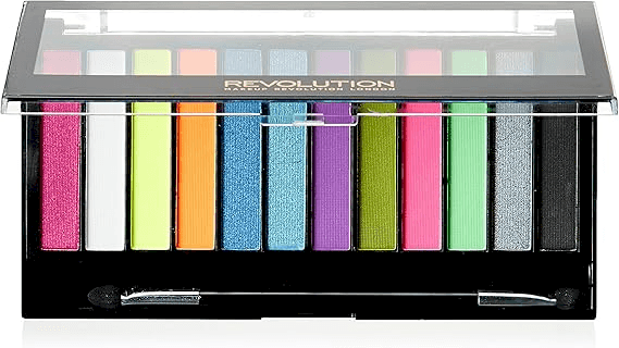 Makeup Revolution Redemption Palette 12 Acid Brights