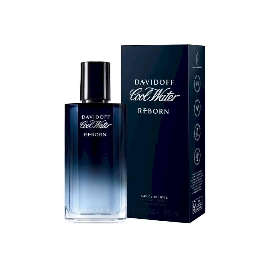 DAVIDOFF - COOL WATER - REBORN - EAU DE TOILETTE - NATURAL SPRAY - VAPORISATEUR - 75 ML