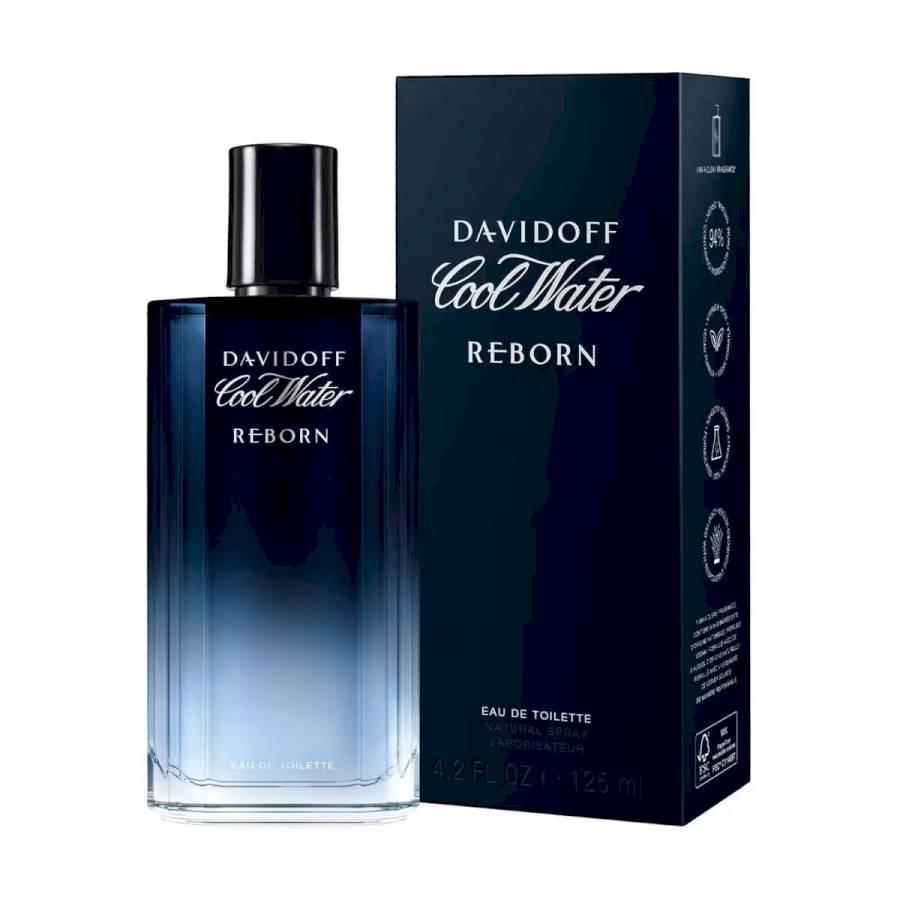 DAVIDOFF - COOL WATER - REBORN - EAU DE TOILETTE - NATURAL SPRAY - VAPORISATEUR - 125 ML