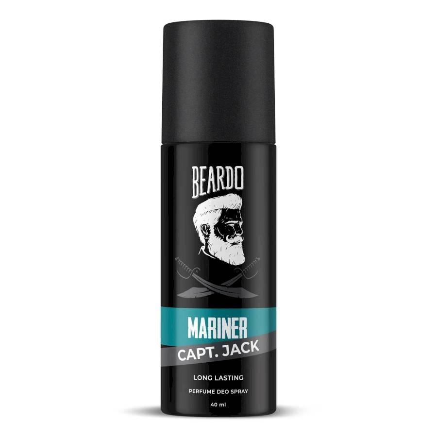 BEARDO - MARINER - CAPT.JACK - PARFUME BODY SPRAY - LONG LASTING - NO GAS