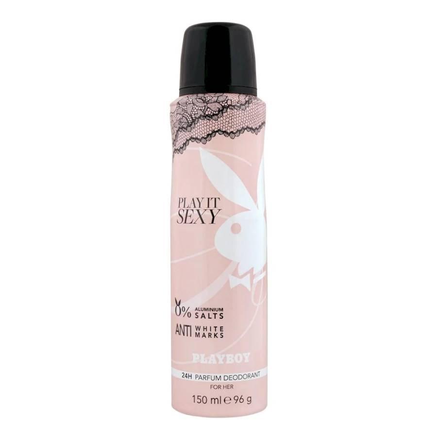 Play Boy - Play It Sexy - 0 % Aluminium Salts - Anti White Marks
