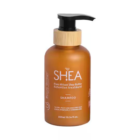 BEAUTY GARAGE - SHEA - PURE AFRICAN SHEA BUTTER RETENTION TREATMENT - SHAMPOO