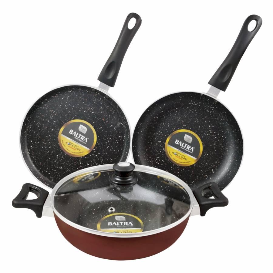 BALTRA - BTN-211 - 4 PCS SET - NON STICK INDUCTION BASE
