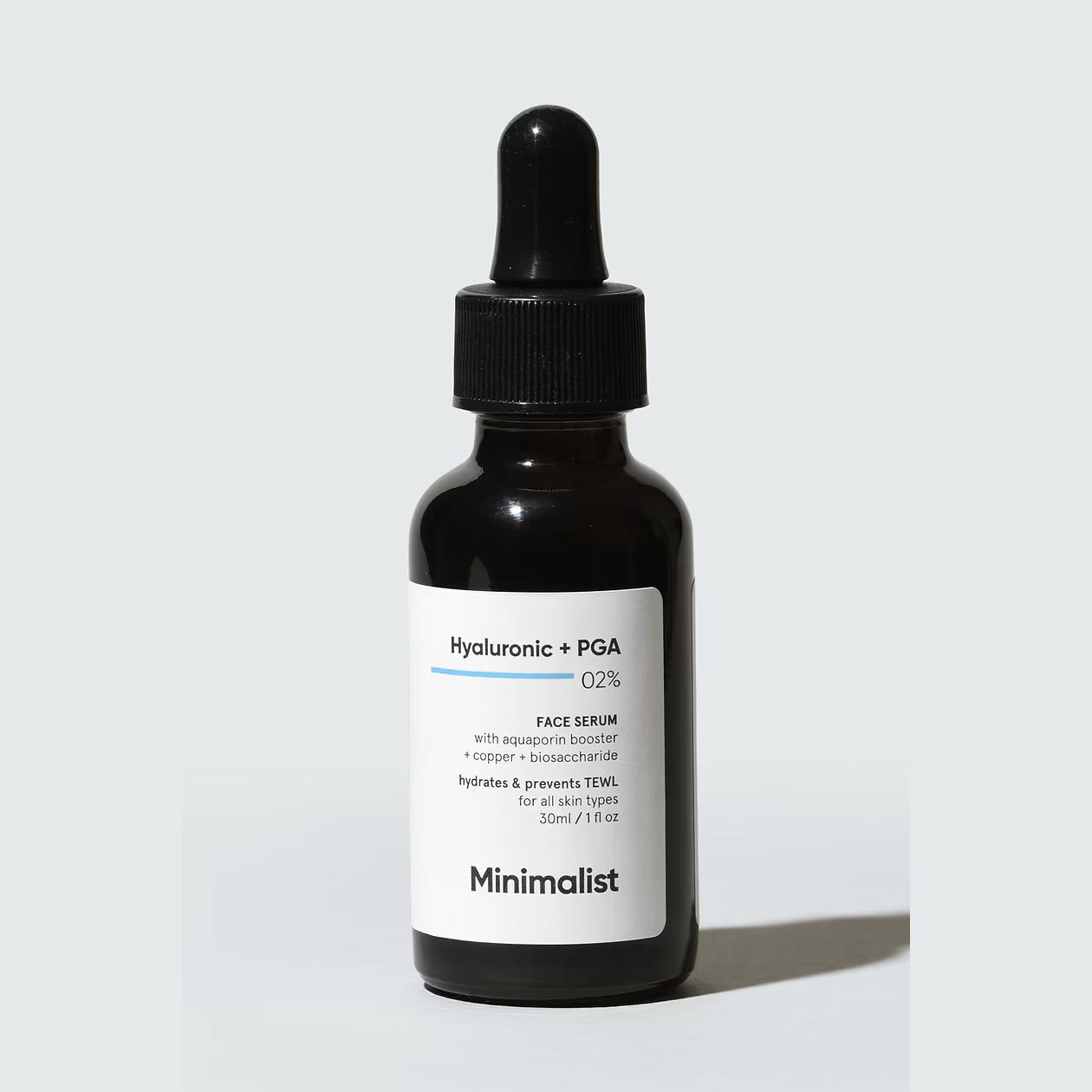 MINIMALIST - HYALURONIC + PGA 02% - FACE SERUM