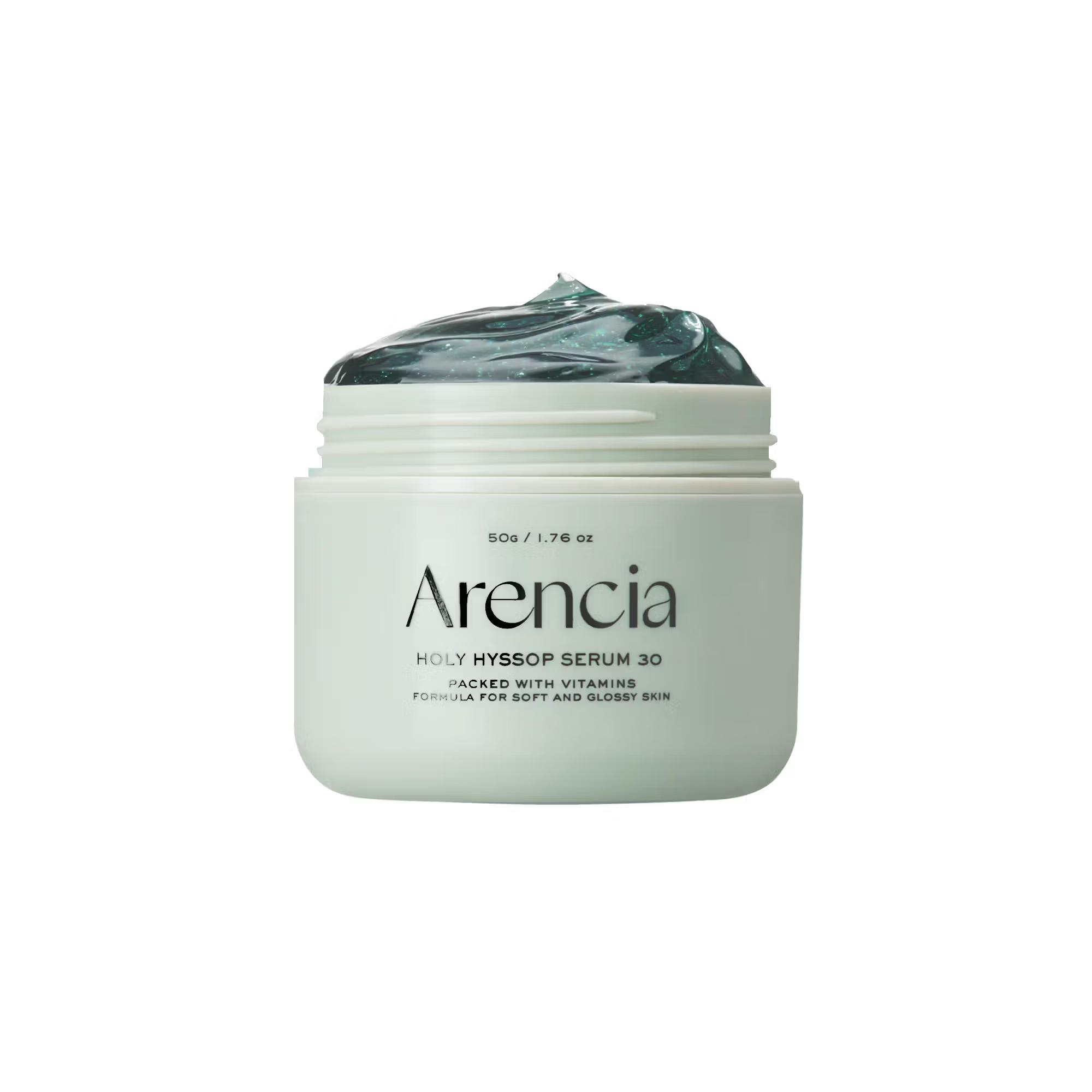 Arencia - Holy Hyssop Serum 30 - Brightening Serum for Korean Glass Skin, Reduces Hyperpigmentation