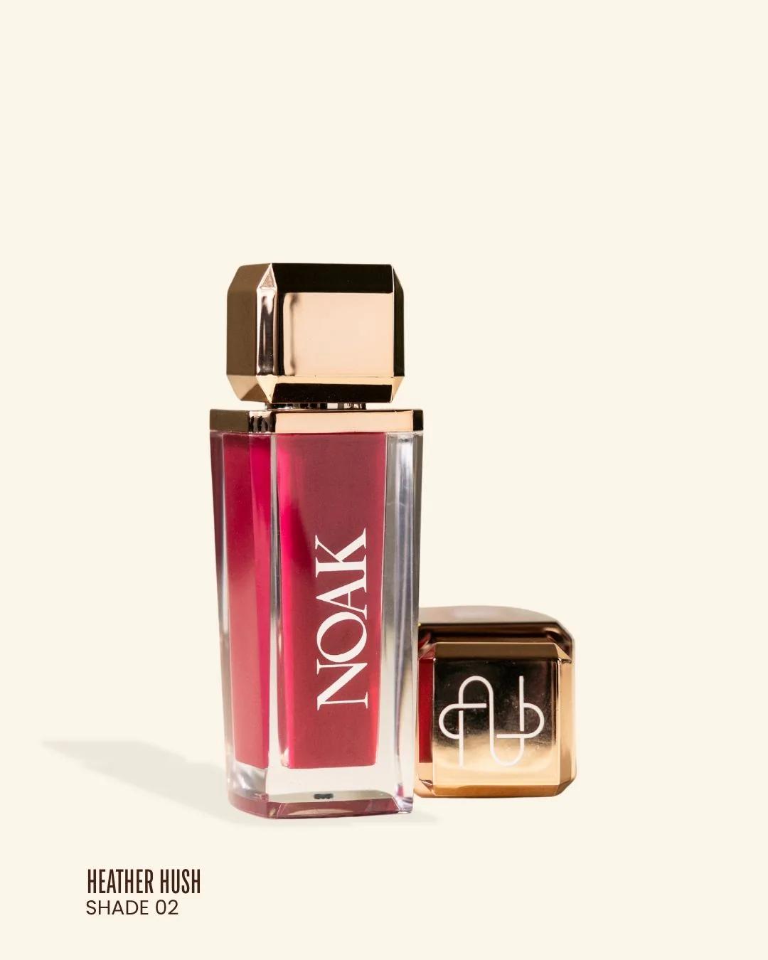 NOAK HEATHER HUSH Velvet Matte Liquid Lipstick.