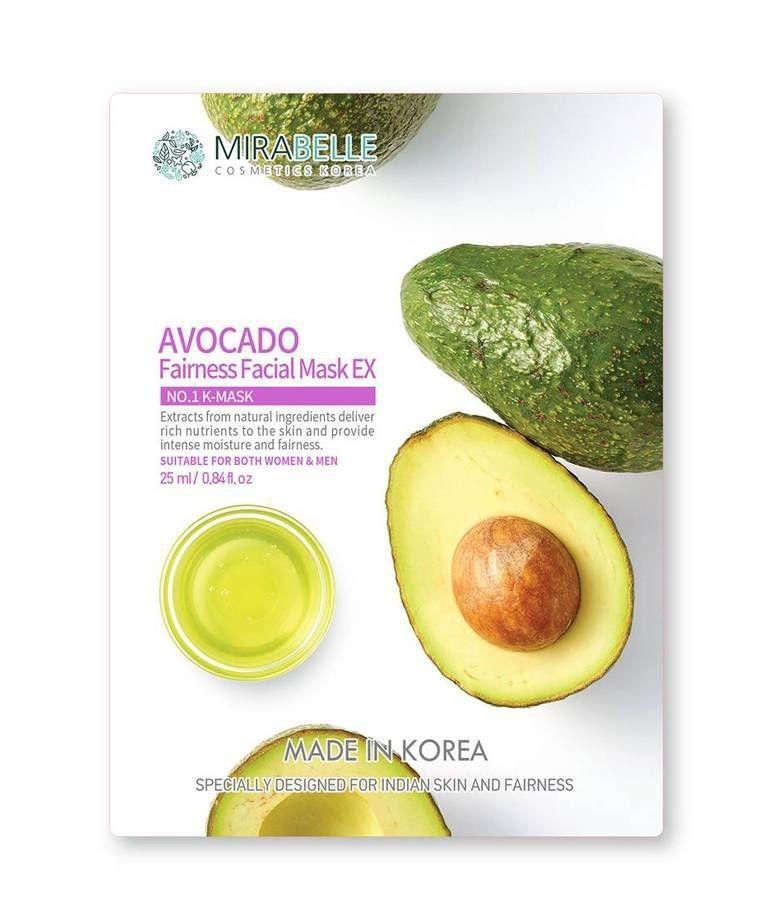 Mirabelle - Avocado - Facial Sheet Mask
