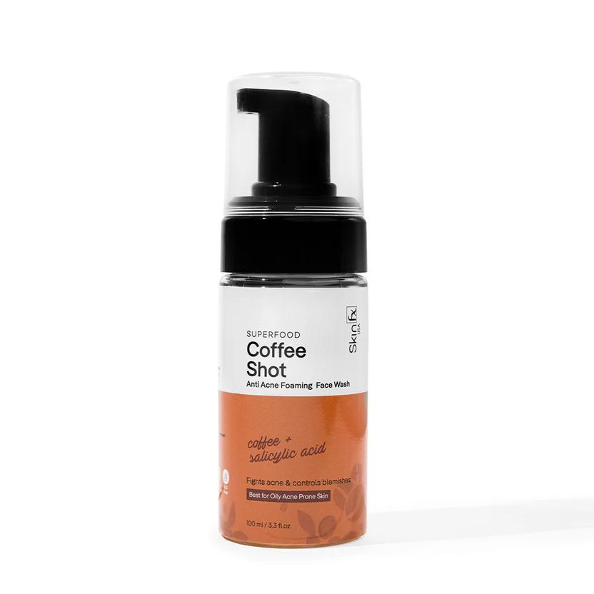 SUN FX- Superfood Coffee Shot Anti-Acne Foaming Facewash