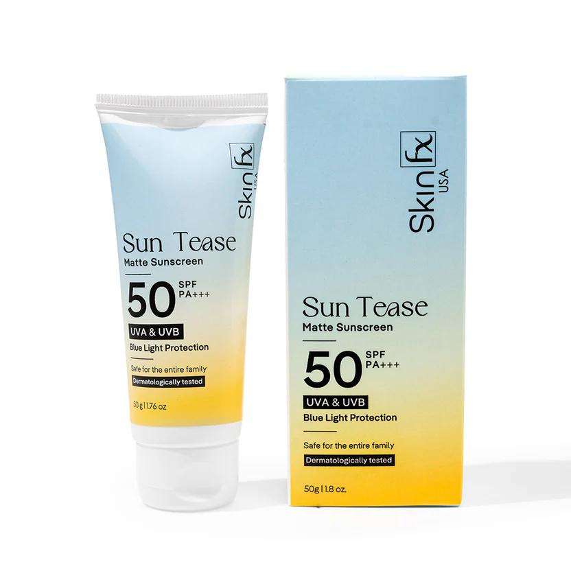 SKIN FX - Sun Tease Matte Sunscreen SPF 50 PA +++