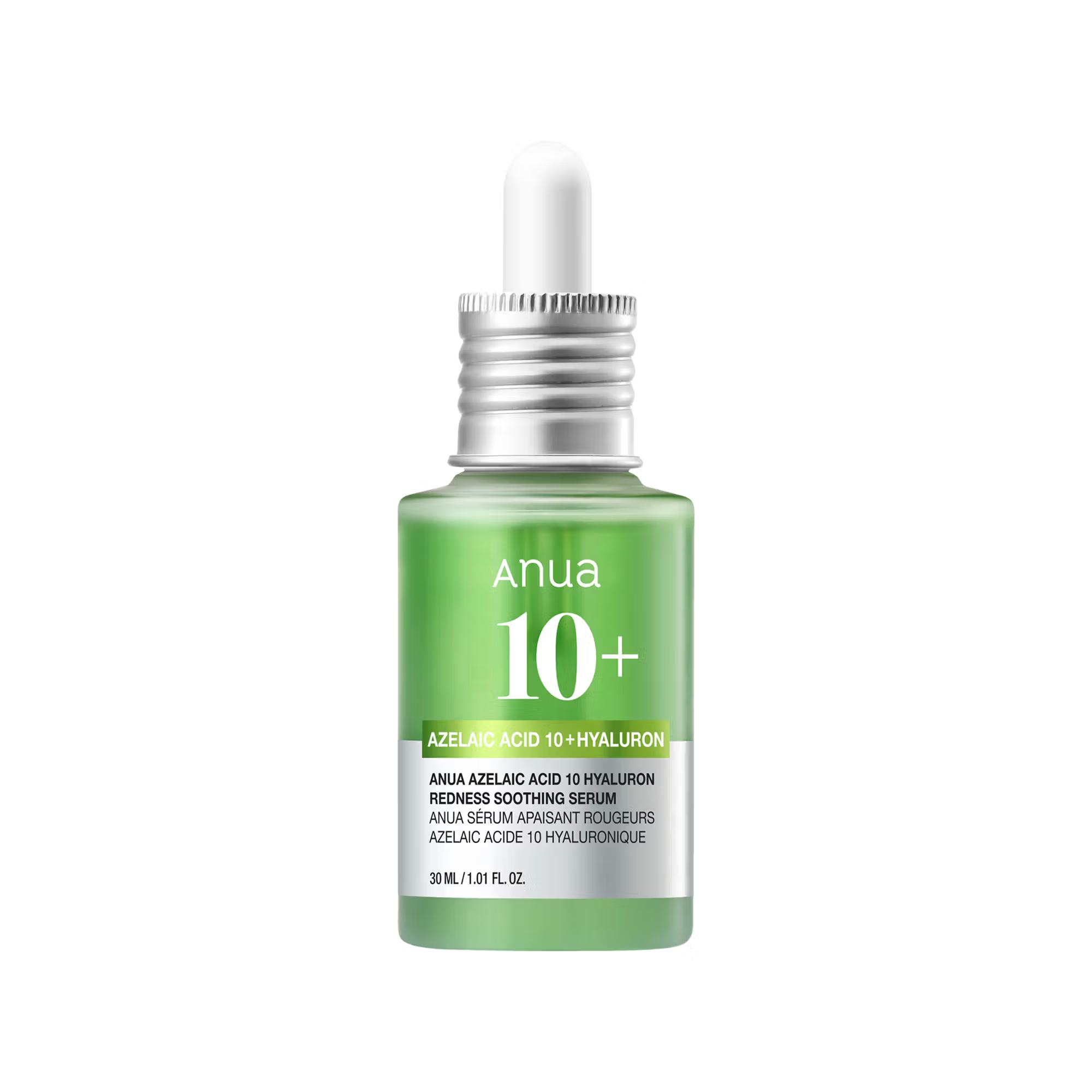Anua - Azelaic Acid 10 Hyaluron Redness Soothing Serum - with Cica Soothes & Calms Acne-Prone Skin