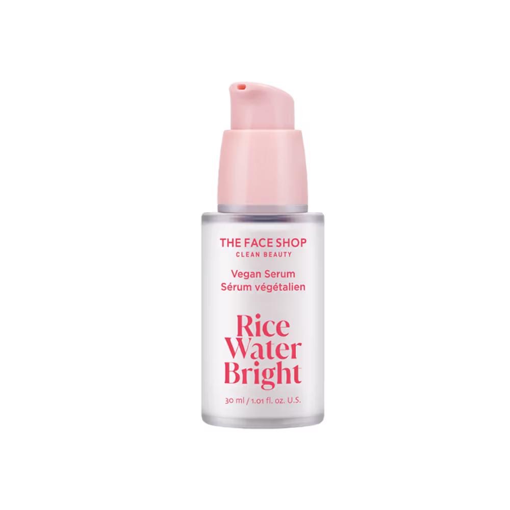 The Face Shop - Rice Water Serum - with Niacinamide & HA, Brightens Skin, Fades Blemishes & Acne Marks