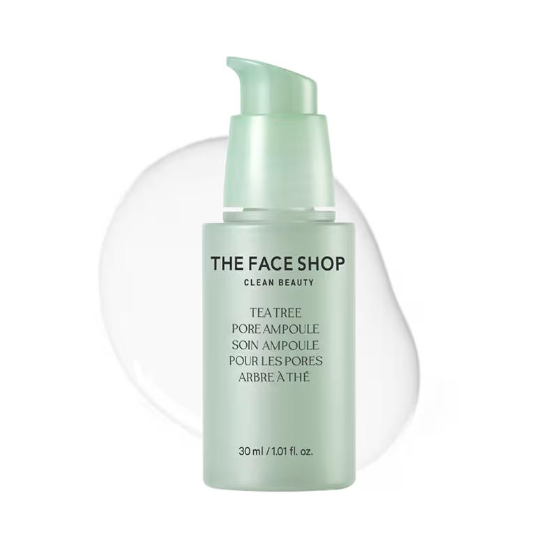 The Face Shop - Salicylic Acid - Tea Tree-Pore Ampoule Serum - with AHA & PHA - Reduces Pores