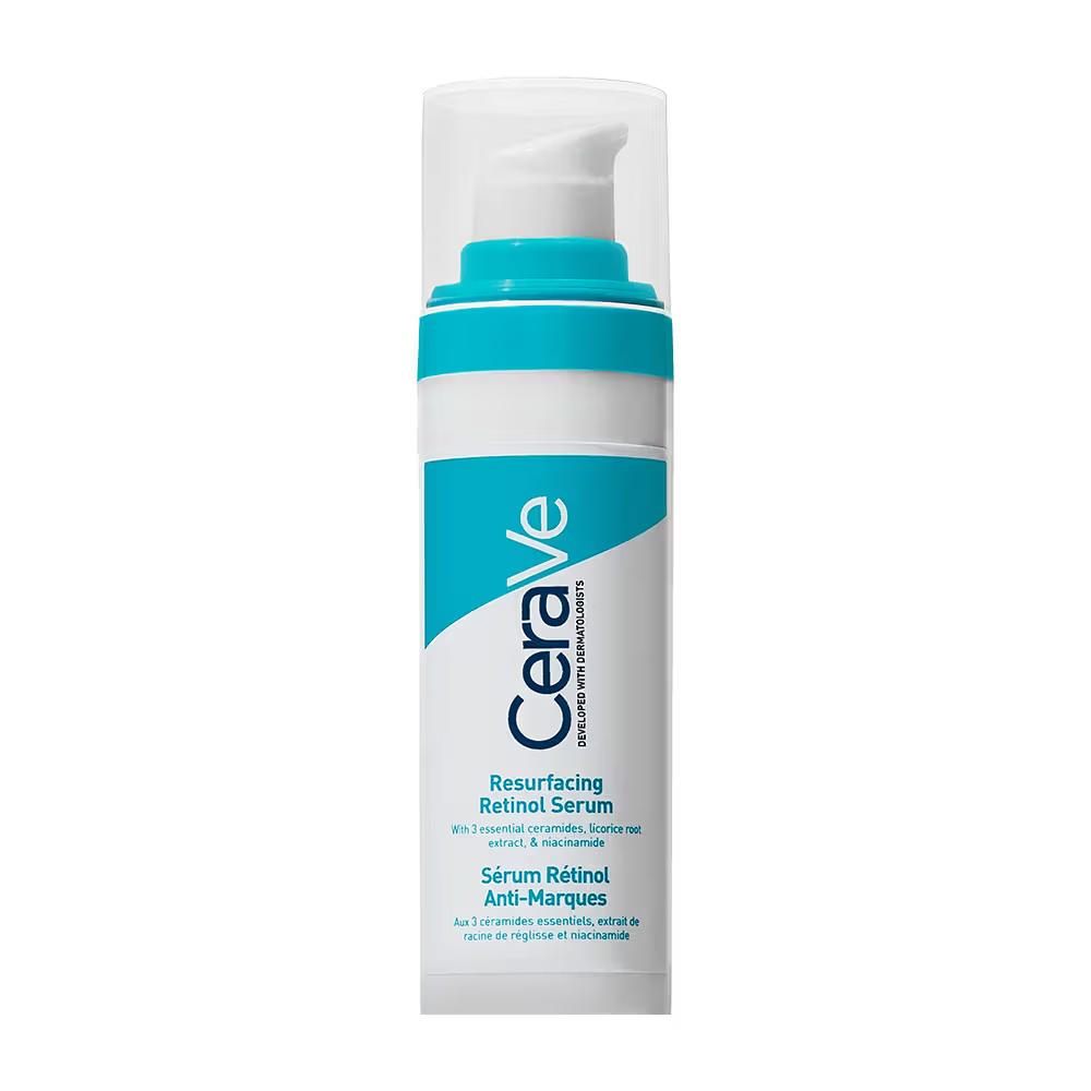 CeraVe - Resurfacing Retinol Serum, - Reduces Acne Marks with Licorice Root Extract & Niacinamide
