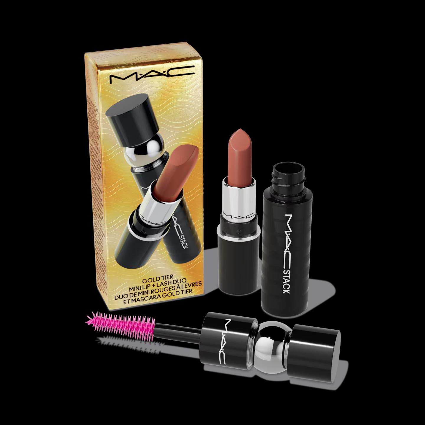 M.A.C - Gold Tier Mini Lip + Lash Duo
