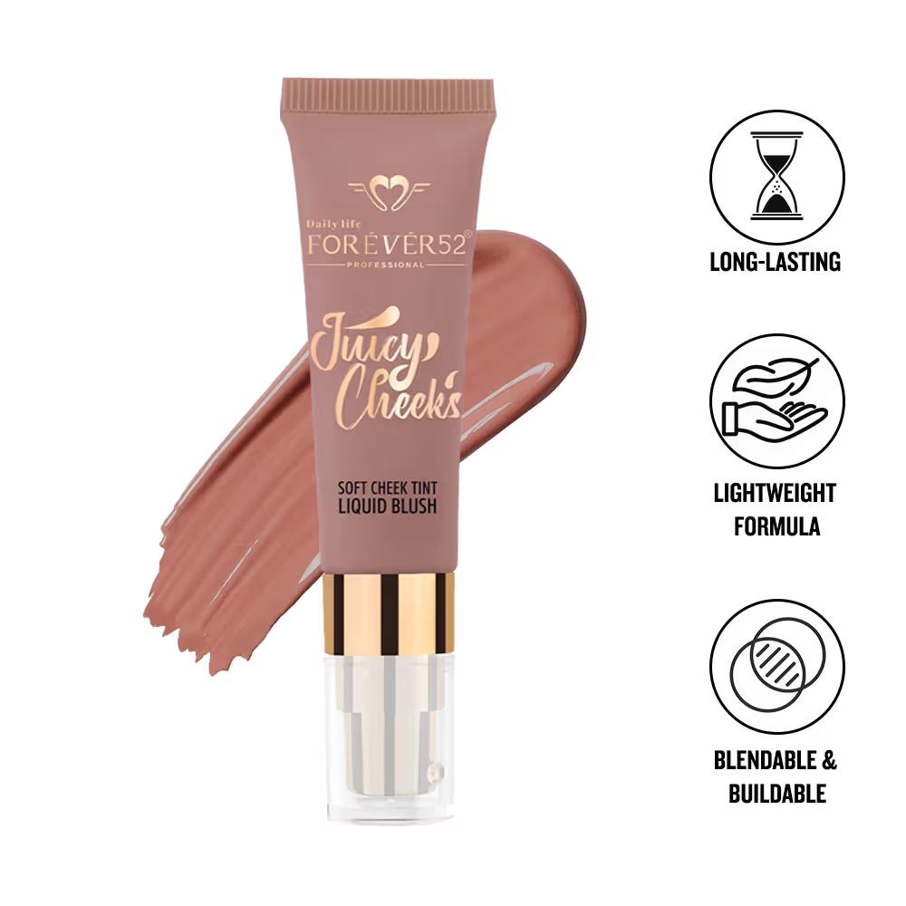 DAILY LIFE FOREVER52 - BROWN - JUICY CHEEKS TINT LIQUID BLUSH