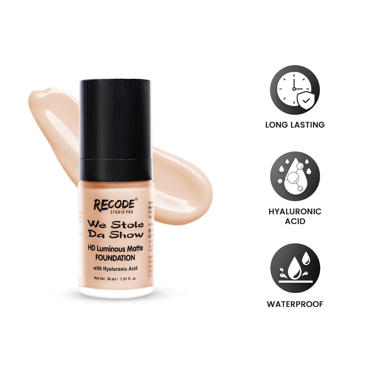 Recode - India - HD Luminous Matte Foundation