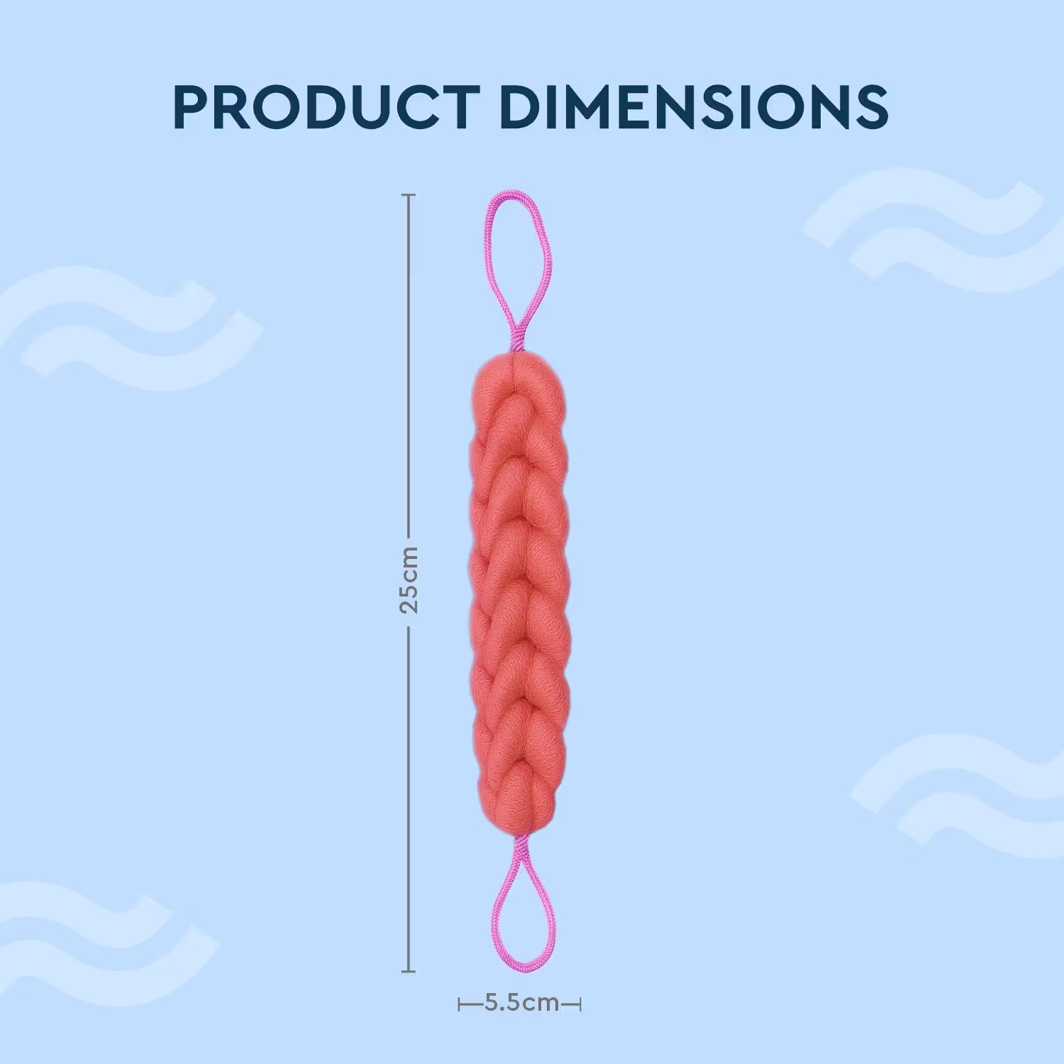 Gubb - Back Scrubber - Rope Loofah-For Bathing For Women & Men