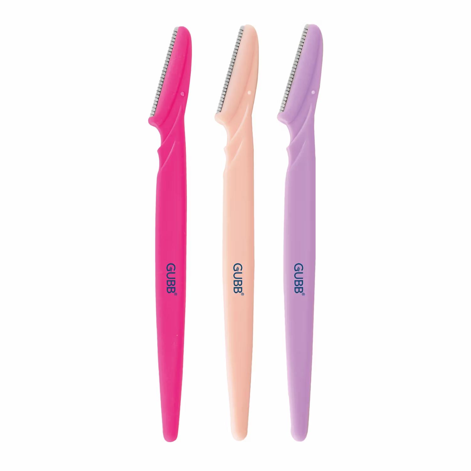 Gubb - Face & Eyebrow Razor - Can Be Used On Upper Lips, Chin, Peach Fuzz,