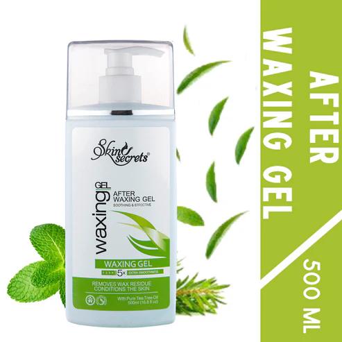 Skin Secrets - After Waxing Gel - with Tea Tree Oil & Lavender Oil
