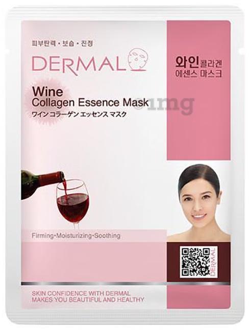 Dermal - Wine - Collagen Essence Mask