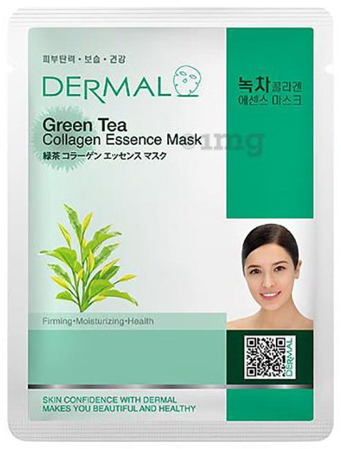 Dermal - Green Tea - Collagen Essence Mask