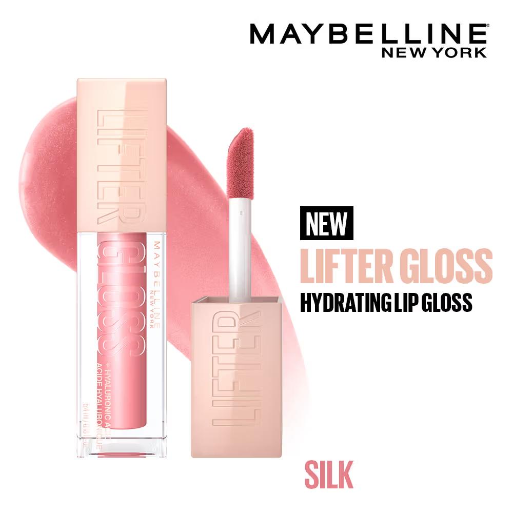 Maybelline New York - Silk - Lifter Gloss ,- Tinted Lip Gloss With Hyaluronic Acid