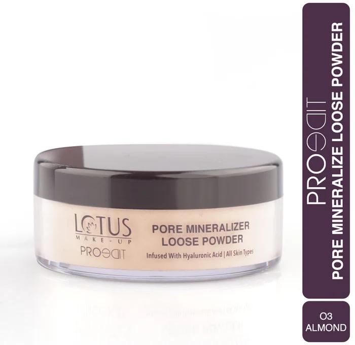 Lotus MakeUp - Almond - Proedit-Pore Mineralizer Loose Powder