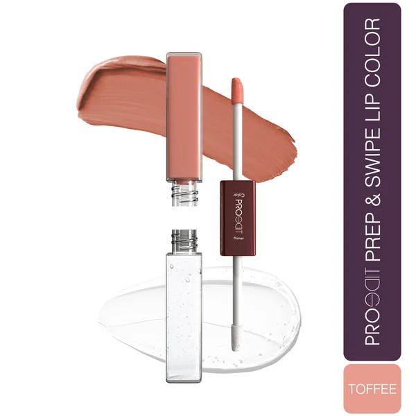 Lotus MakeUp - Toffee - Proedit Prep And Swipe Lip Color