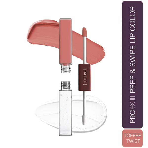Lotus MakeUp - Toffee Twist - Proedit Prep And Swipe Lip Color