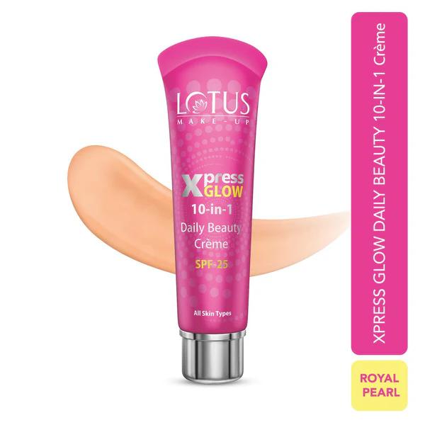 Lotus Make-Up - Royal Pearl - Xpress Glow - Daily Beauty 10-In-1 Cream SPF 25