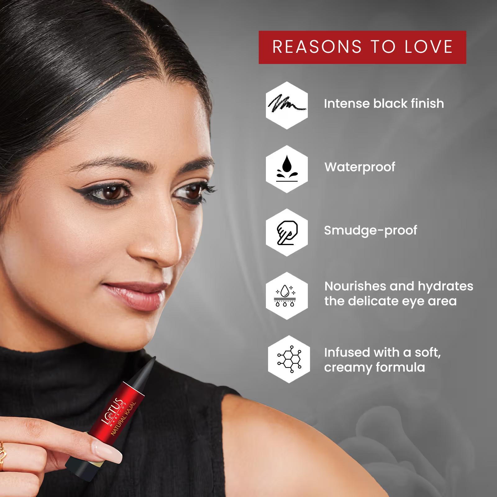 Lotus Make-Up - Green - Natural Kajal
