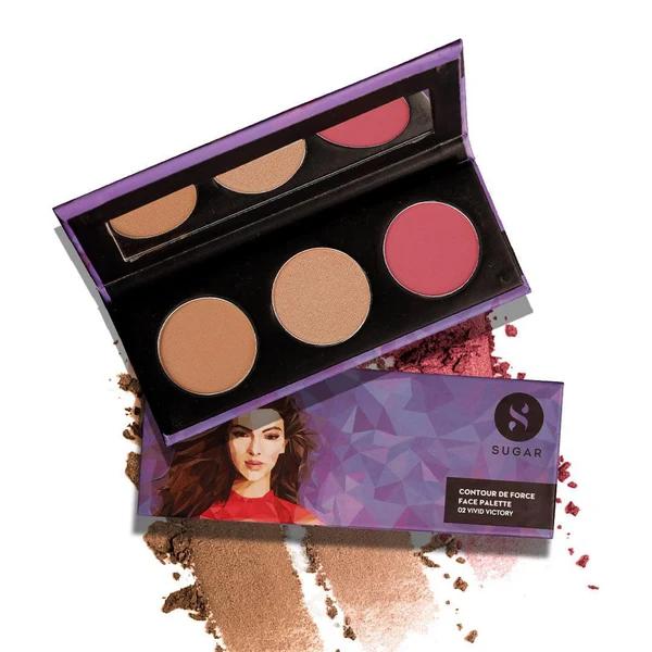 Sugar - Vivid Victory - Cosmetics Contour De Force Face Palette