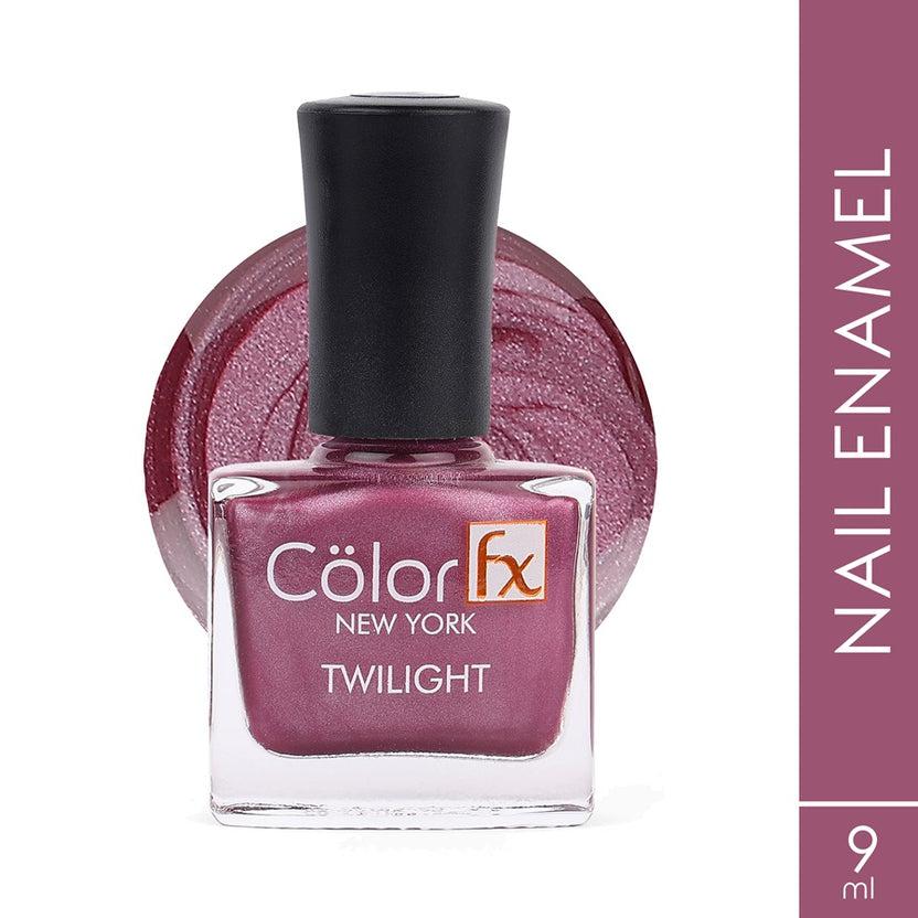 Color Fx - Wine Purple - Twilight Metallic Matte Nail Polish