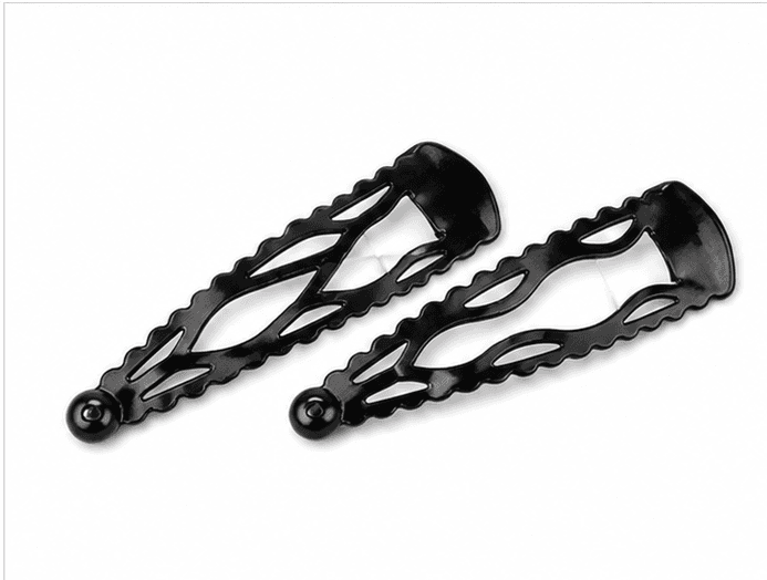 J.P High Profile - Balck Wave Clip - Tic-Tac-Hair Clips