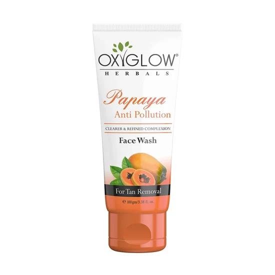 Oxyglow Herbals - Papaya Anti Pollution - Face Wash