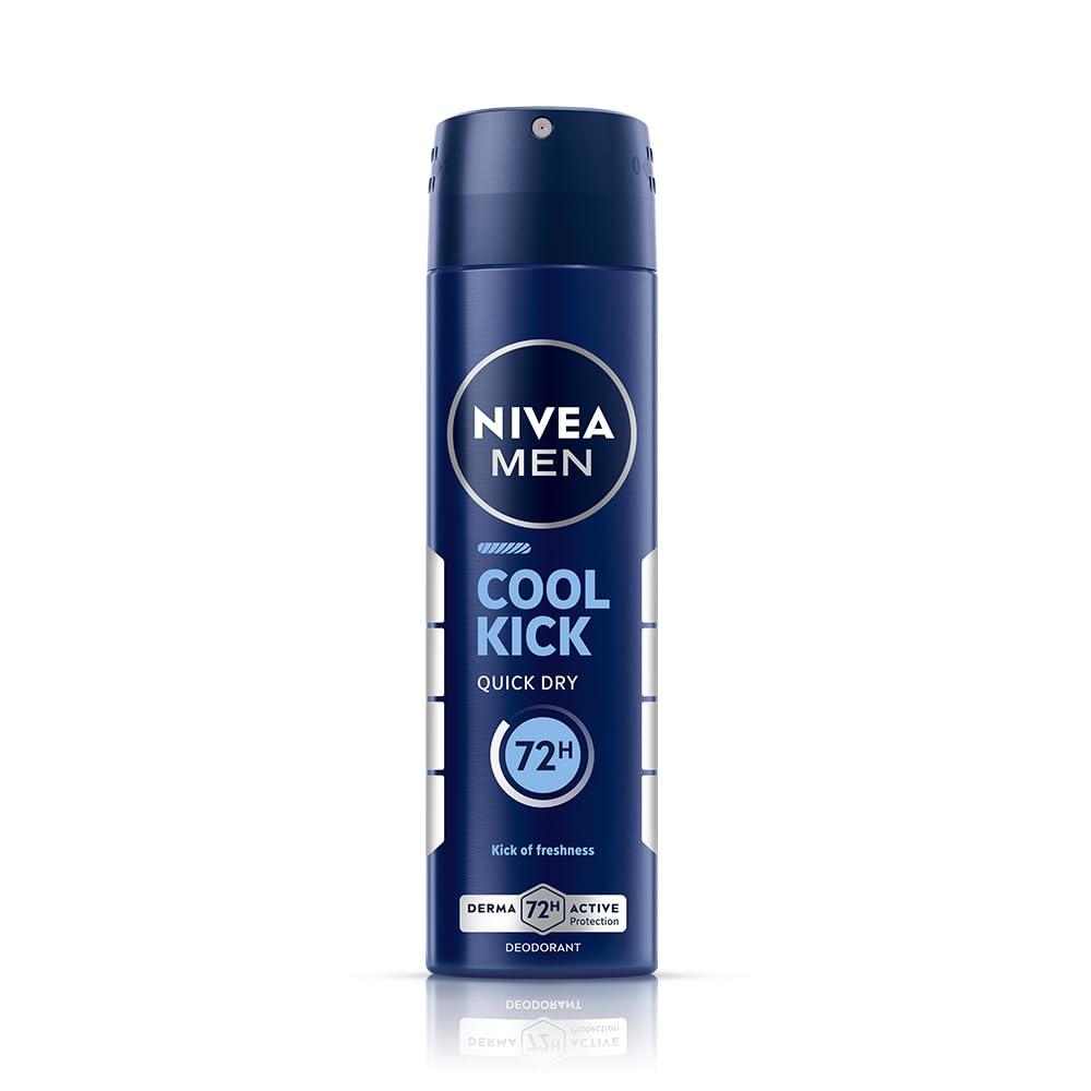Nivea Men - Cool Kick - Quick Dry - Deodorant 72H Long lasting Freshness
